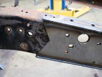 Leaf Spring Frame Repair Kit For 1973-1987 Chevy K10/K20 Driver Side Rust Buster Frameworks