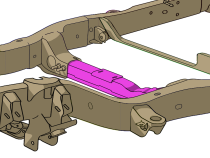 Transmission Crossmember For Avalanche/Suburban/Yukon Rust Buster Frameworks