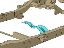 Front Fuel Tank Support Bracket For Avalanche/Suburban/Yukon Rust Buster Frameworks