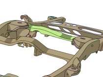 Track Bar Crossmember For 2007-2014 GM SUV's Rust Buster Frameworks