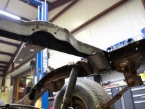 Spare Tire Crossmember For 94-04 Chevy S10/GMC Sonoma Rust Buster Frameworks