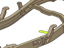 Fuel Tank Support Bracket For 94-04 Chevy S10/GMC Sonoma Rust Buster Frameworks