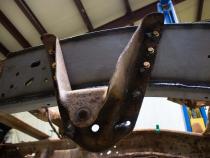 Leaf Spring Frame Repair Kit Driver Side For 2001-2010 GM Pickups Rust Buster