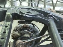 Rear Upper Coil Spring Bucket and Shock Mount For FJ Cruiser and 4Runner Passenger Side Rust Buster Frameworks