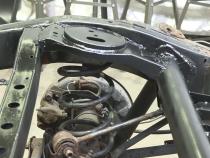 Rear Upper Coil Spring Bucket and Shock Mount For FJ Cruiser and 4Runner Passenger Side Rust Buster Frameworks