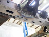 Rear Frame Repair Kit For 07-14 Toyota FJ Cruiser Driver Side Rust Buster Frameworks