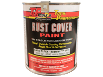 Total Protection Rust Cover Paint 1 US Quart - Satin Black Rust Buster Frameworks