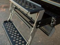 R-STEP 16 Inch Wide Step with Universal Brackets To Mount On Flat Surface Rock Slide Engineering