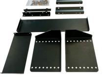 R-STEP 16 Inch Wide Step with Universal Brackets To Mount On Flat Surface Rock Slide Engineering