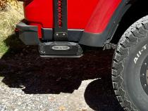 R-STEP 9 Inch Wide For 2020-2023 Jeep Gladiator Bed Step Attachment Brackets Driver Side Behind Rear Tire DIESEL MOTOR Rock Slide Engineering