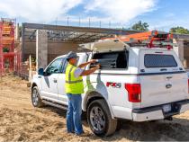 Truck Bed Drawer Drawer-Bin Mid-Size EVO and EVOc Applications 5 Foot or 6 Foot Bed Left Side Mount SmartCap(R) ‚Дц–о—Ь‚Дм–ж‚Дм—о Fits all mid-size EVO Series Caps