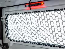 Rear Window Security Screen, Mid-Size EVOc Commercial Applications, SmartCap(R)  ‚Дц–о—Ь‚Дм–ж‚Дм—о  Fits EVOc Caps w/Serial Number's beginning with a date (DDMMYY) before 010422