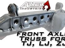 D30 Front Axle Truss For TJ LJ ZJ Artec Industries