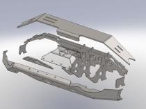 Dana 60 Full Hydro Mounting Kit: Chevy - Ultimate Arms for OEM Knuckles Artec Industries