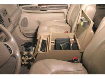 Deluxe Stereo Center Console Universal 12 1/2 Inch Wide Black Tuffy Security Products