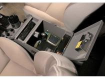 Deluxe Stereo Center Console Universal 10 Inch Wide Black Tuffy Security Products
