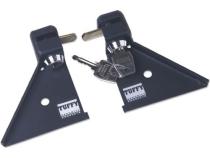 Door Hinge Locker - 97-06 Wrangler TJ Black Set of 2 Tuffy Security Products
