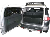 Cargo Security Drawer - 07-14 FJ Cruiser Black Tuffy Security Products
