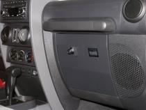 Glove Box - 07-18 Wrangler JK Locking Black Tuffy Security Products