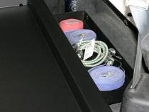 Deluxe Cargo Enclosure - 87-95 Wrangler YJ / 97-06 Wrangler TJ Rear Seats Must Be Removed Black Tuffy Security Products