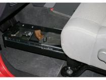 Front Driver Side Underseat Drawer - 07-18 Wrangjer JK 4-Door 2-Door w/o Flip Seat Black Tuffy Security Products