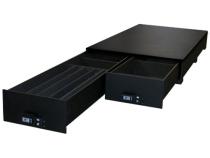 Truck Bed Security Drawer Universal Long Bed 8 ft. 14 Inch Tall Black Tuffy Security Products