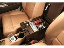 Series II Center Console - 11-18 Wrangler JK Rear Half Black Tuffy Security Products