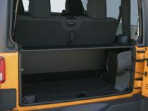 Standard Cargo Enclosure - 11-18 Wrangler Does Not Secure Entire Rear Cargo Area of 4-Door Models Black Tuffy Security Products