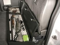 Rear Underseat Lockbox - 09-14 F-150 w/ Crew Cab w/o Subwoofer Black Tuffy Security Products