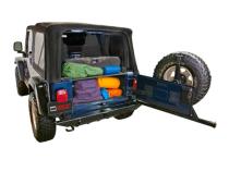 Standard Cargo Enclosure - 97-06 Wrangler TJ Black Tuffy Security Products