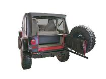 Standard Cargo Enclosure - 87-95 Wrangler YJ Black Tuffy Security Products