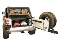 Premium Cargo Enclosure - 11-13 Wrangler JK {4-Door} 14-18 Wrangler JK {Rear Seats Must Be Removed on 2-Door Models} Black Tuffy Security Products