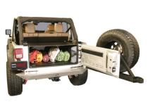 Premium Cargo Enclosure - 11-13 Wrangler JK {4-Door} 14-18 Wrangler JK {Rear Seats Must Be Removed on 2-Door Models} Black Tuffy Security Products