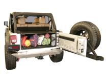 Premium Cargo Enclosure - 11-13 Wrangler JK {4-Door} 14-18 Wrangler JK {Rear Seats Must Be Removed on 2-Door Models} Black Tuffy Security Products