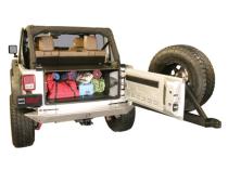 Premium Cargo Enclosure - 11-13 Wrangler JK {4-Door} 14-18 Wrangler JK {Rear Seats Must Be Removed on 2-Door Models} Black Tuffy Security Products