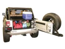 Premium Cargo Enclosure - 11-13 Wrangler JK {4-Door} 14-18 Wrangler JK {Rear Seats Must Be Removed on 2-Door Models} Black Tuffy Security Products