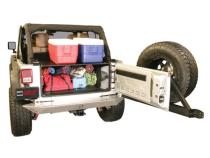 Premium Cargo Enclosure - 11-13 Wrangler JK {4-Door} 14-18 Wrangler JK {Rear Seats Must Be Removed on 2-Door Models} Black Tuffy Security Products