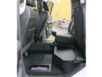 In-Floor Locking Cargo Lid 09-10 Ram 1500 11-18 1500 9 1500 Classic 10-22 2500/3500 Crew Cab Exc.Mega Cab Black Tuffy Security Products