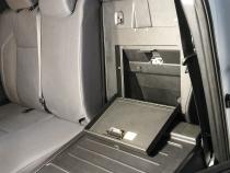Rear Cubby Cover 05-22 Tacoma Crew Cab Black Tuffy Security Products