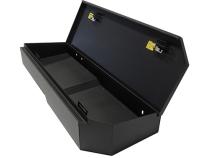 Rear Underseat Lockbox - 07-19 Silverado/Sierra 1500 19 Old Body Style} / 07-19 2500HD/3500HD w/ Crew Cab 60% Length Black Tuffy Security Products