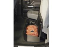 Rear Underseat Lockbox - 07-19 Silverado/Sierra 1500 19 Old Body Style} / 07-19 2500HD/3500HD w/ Crew Cab 60% Length Black Tuffy Security Products