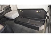 Rear Underseat Lockbox - 07-19 Silverado/Sierra 1500 19 Old Body Style} / 07-19 2500HD/3500HD w/ Crew Cab 60% Length Black Tuffy Security Products