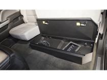 Rear Underseat Lockbox - 07-19 Silverado/Sierra 1500 19 Old Body Style} / 07-19 2500HD/3500HD w/ Crew Cab 60% Length Black Tuffy Security Products