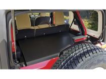 Deluxe Cargo Enclosure - 18-22 Wrangler JL {21-22 Exc. 4XE} w/o OEM Subwoofer Rear Seats Must Be Removed on 2-Door Models Black Tuffy Security Products