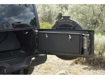 Tailgate Lockbox - 18-22 Wrangler JL Standard Panel Black Tuffy Security Products
