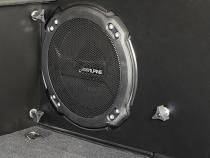 Deluxe Cargo Enclosure - 18-22 Wrangler JL {21-22 Exc. 4XE} 4-Door w/ OEM Subwoofer Black Tuffy Security Products