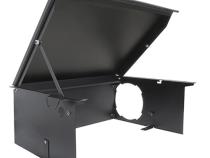Deluxe Cargo Enclosure - 18-22 Wrangler JL {21-22 Exc. 4XE} 4-Door w/ OEM Subwoofer Black Tuffy Security Products
