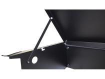 Deluxe Cargo Enclosure - 18-22 Wrangler JL {21-22 Exc. 4XE} 4-Door w/ OEM Subwoofer Black Tuffy Security Products