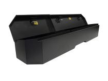 Rear Underseat Lockbox 19-22 Silverado/Sierra 1500 {19 New Body Style} / 20-21 2500HD/3500HD w/ Crew, Extended Cab Black Tuffy Security Products
