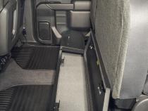 Rear Underseat Lockbox 19-22 Silverado/Sierra 1500 {19 New Body Style} / 20-21 2500HD/3500HD w/ Crew, Extended Cab Black Tuffy Security Products